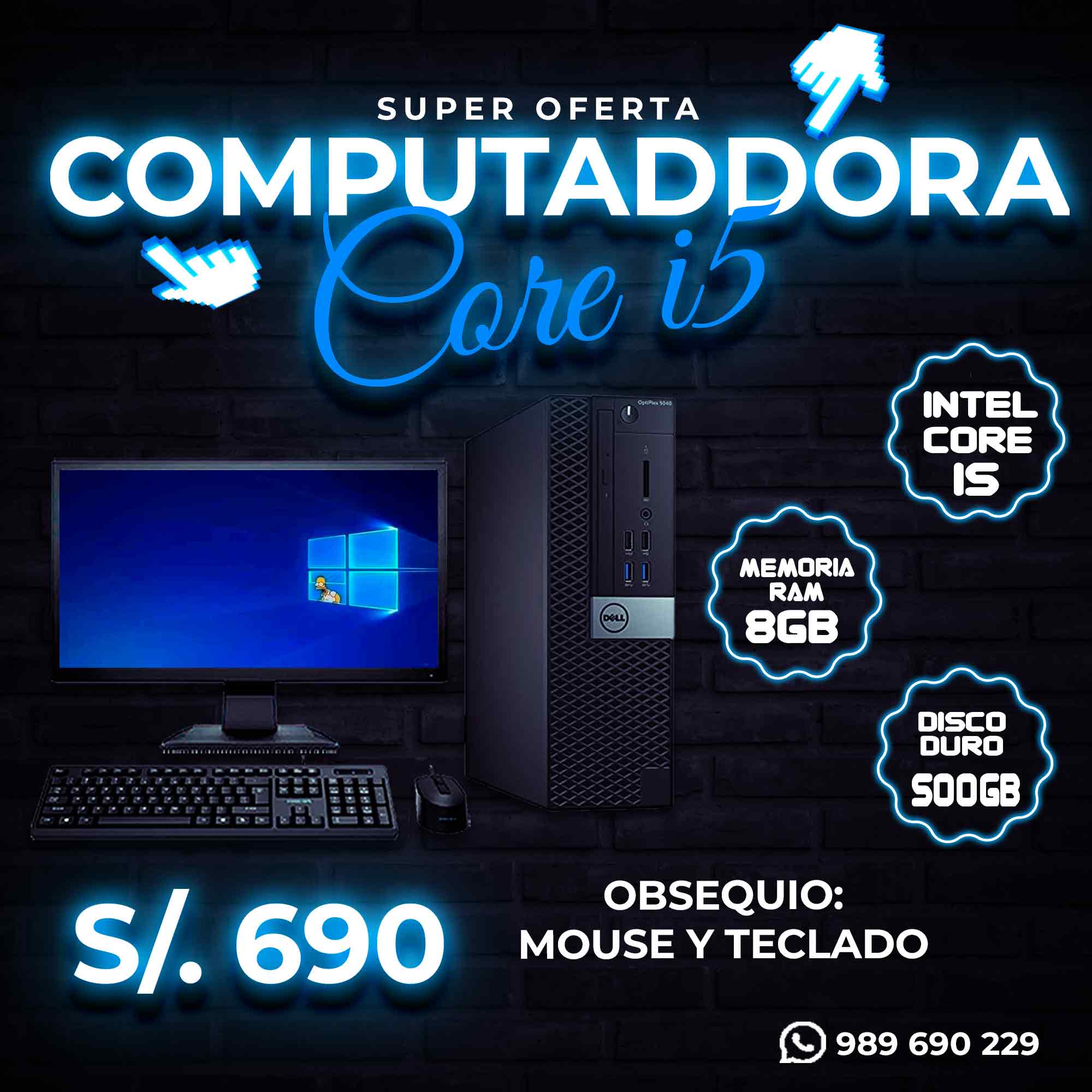 SUPER OFERTA EN COMPUTADORA CORE I5